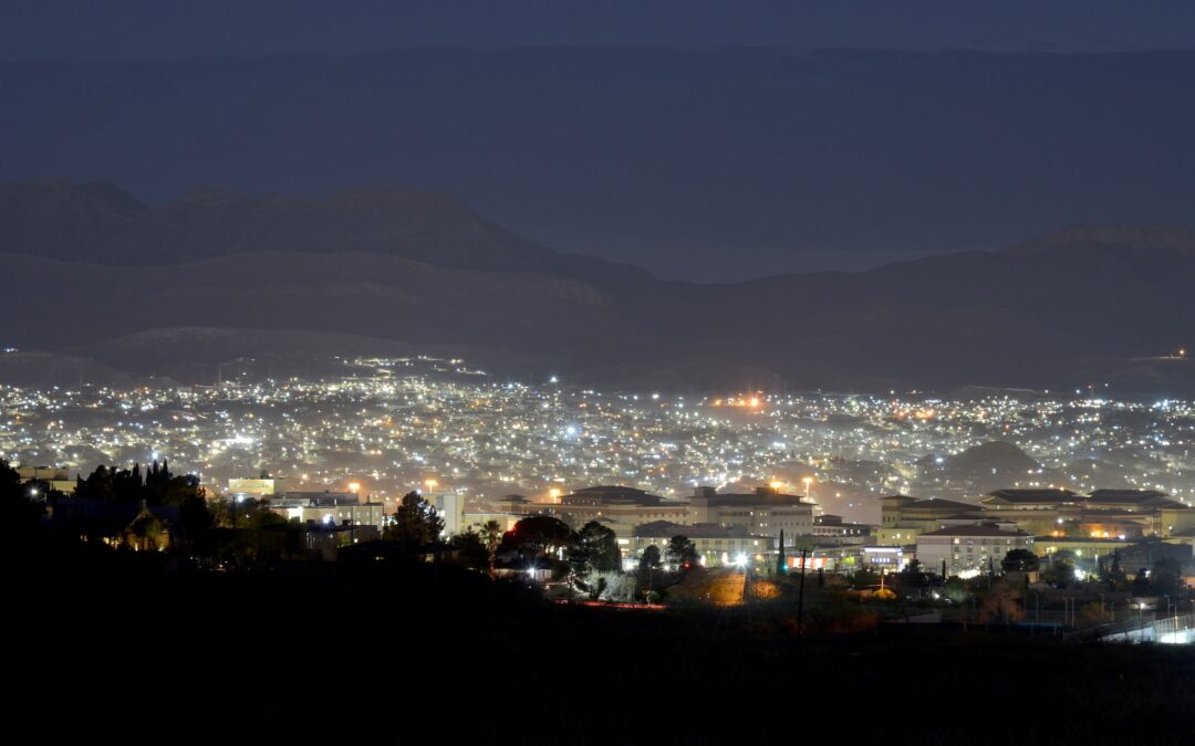 El Paso Skyline at night